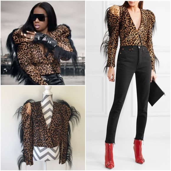 RONALD VAN DER KEMP ocelot leopard print jack - Picture 3 of 10